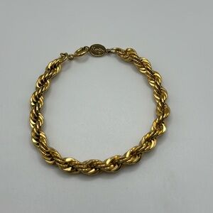 Napier Gold Twist Bracelet